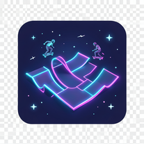 Futuristic Space Skatepark