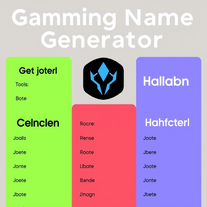 Gamming Name Generator