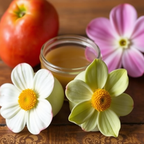 Gathering spring ingredients for making Hartley's jam