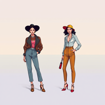 Generate fashion models with all types of fashion Styles