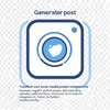 Generator/post icon