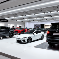 Geneva showroom car model 4x4 and suv 2025  year