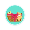 Gift basket icon