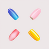 Girls Nail polish color and style generator icon