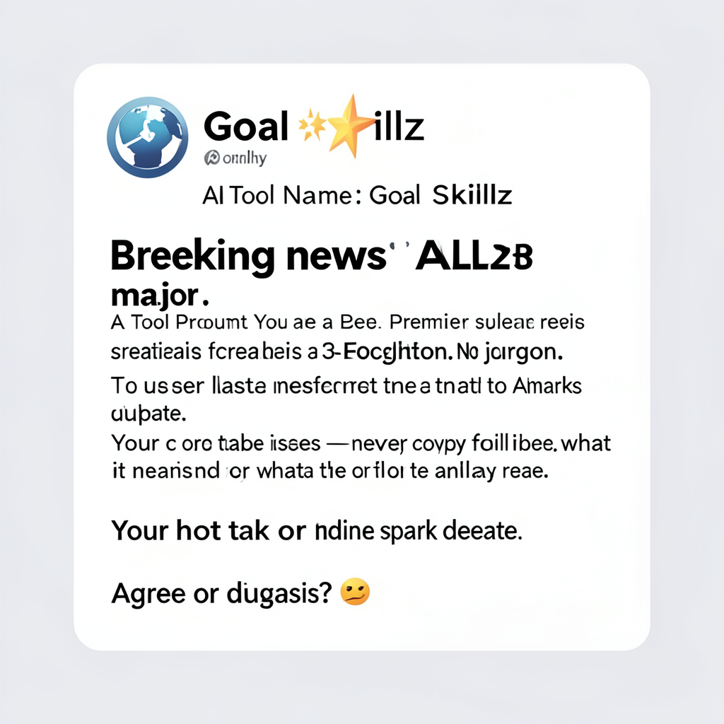 Goal 🔥 Skillz