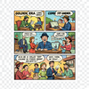 golden era comic strip gener icon