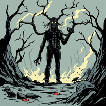 google gemini horror comic idea gen