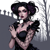 Gorgeous Goth Women Generator icon