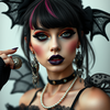 Goth girl joi icon