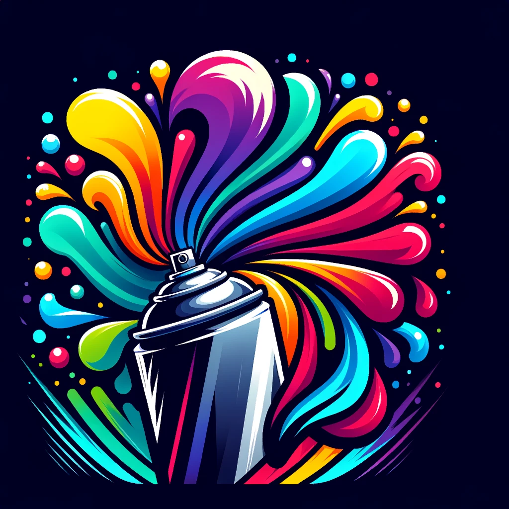 Graffiti Logo Artist: Color Burst icon