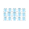 Grid of 12 Argentina long sleeve jerseys icon