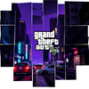 GTA-Inspired Collage Scene icon