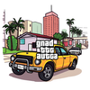 gta san andreas illustration icon