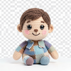 Handmade Patchwork Amigurumi Portrait icon