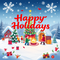 Happy Holidays icon