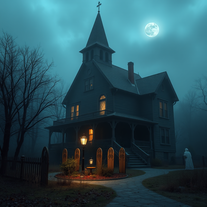 Haunted image generator