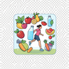 healthy needs for good life icon