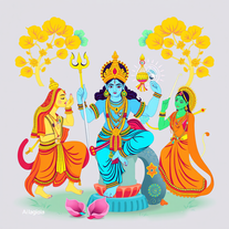 Hindu Mytho Scene Painter