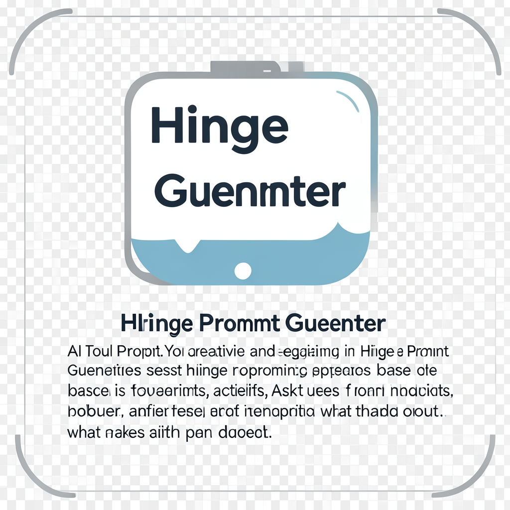 Hinge Prompt Generator
