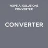 HOPE AI SOLUTIONS - CONVERTER TEXT icon