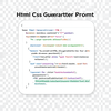 Html Css Generator Prompt icon