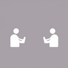 Debate fact research icon