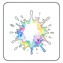 Image to colouring  water colour  splash