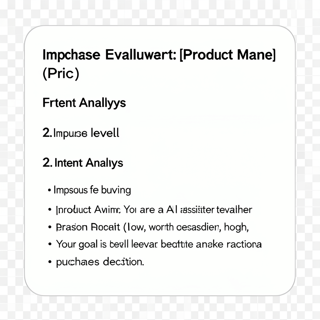 ImpulseAware Purchase Evaluator