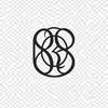 Interlocked letters monogram icon