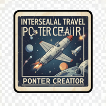 Interstellar Travel Poster Creator