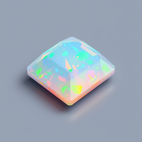 isometric, diamond opal, 3d rendered, 8k