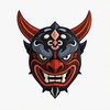 japan oni mask idea gen icon