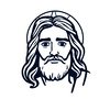 Jesus is a Doodle icon