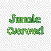 Jungle Overgrown letter text