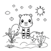 Kids Coloring Books Images Generator icon