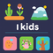 Kids learning sheet, education poster and charts for kids icon