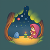 kids stories idea gen icon
