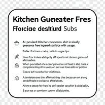 Kitchen Generator Free Subs