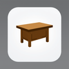 Kitchen island as dinning table icon