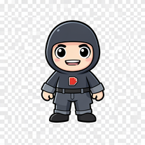 Kpop Demon Hunter Cartoon character