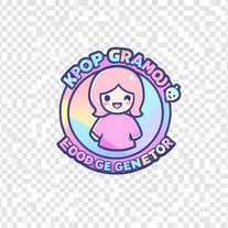 Kpop group fandom logo generator