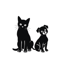 Detailed Laser Cutting Black Stencil Silhouette Isolated On White