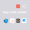 lazy web coder icon