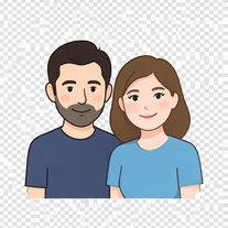 Legacy in Light – Cinematic Family Side Portrait