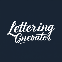 Lettering Generator