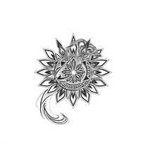 Line art illustration