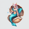 Little mermaid icon