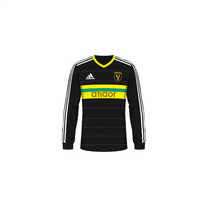 Long sleeve adidas jersey template