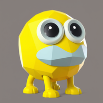 Low-Poly 3D Character Design Generator