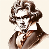 Ludwig van Beethoven icon